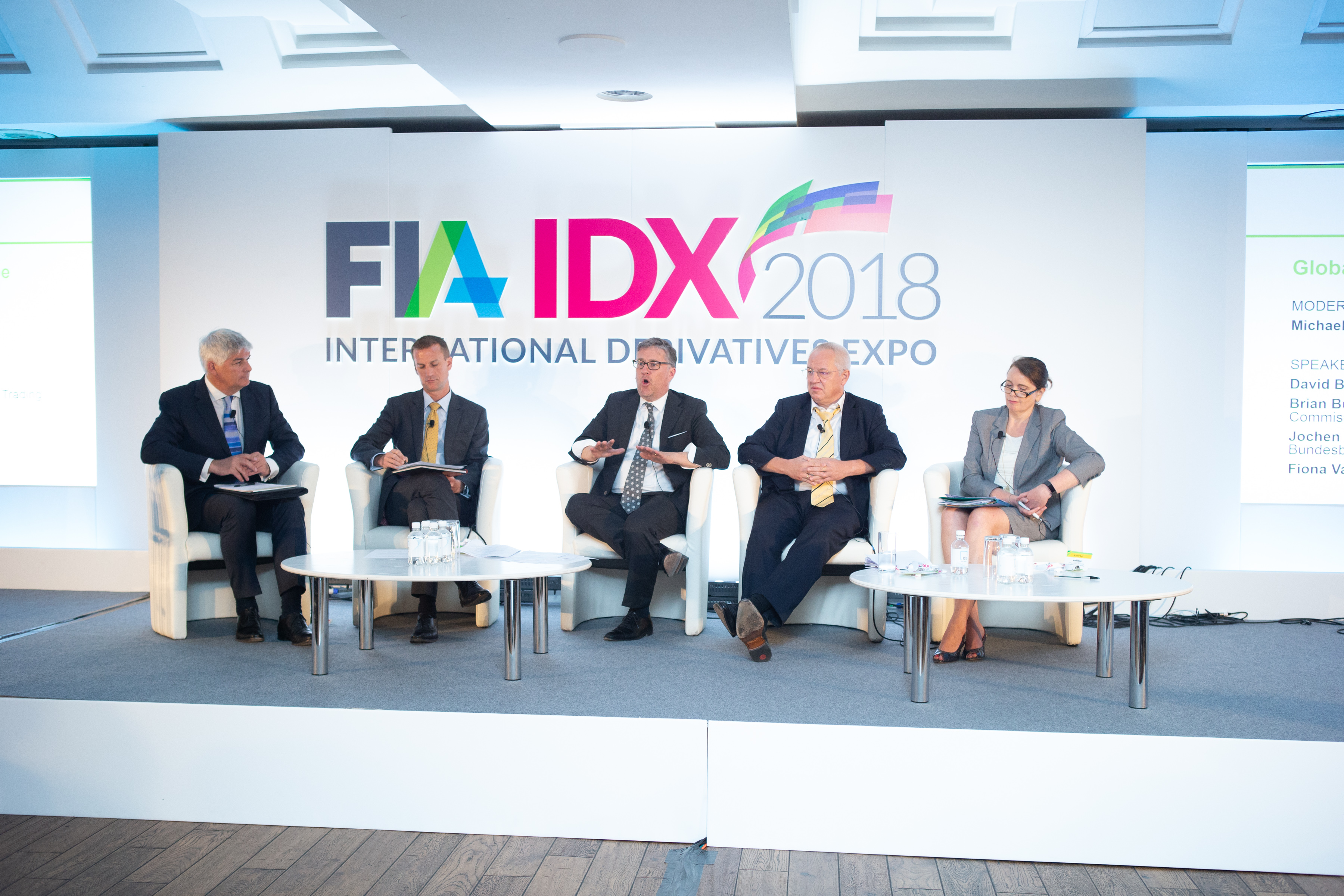 Bank of England, Bundesbank, CFTC and European Central Bank representatives discuss global CCP oversight in a heated debate.