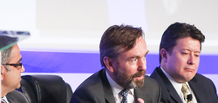 Sunil Cutinho, Michael Davie and John Fennel