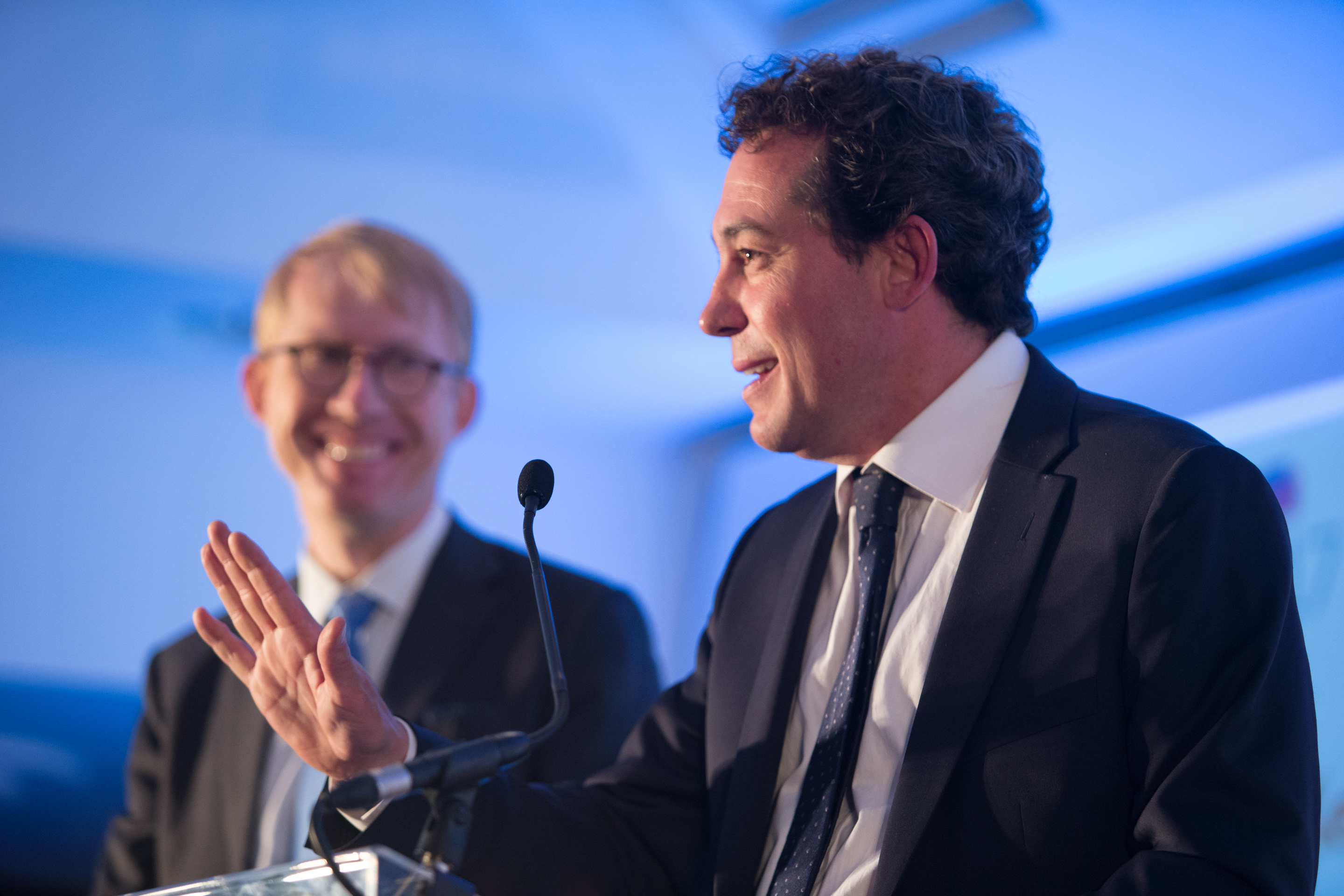 Simon Jack and Walt Lukken