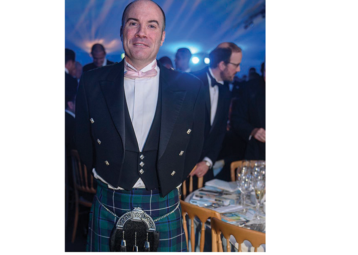 Simon Puleston Jones, FIA Europe CEO, proudly taking on the Kilt Challenge for FFK. We look forward to next year’s model, FIA Asia’s Bill Herde