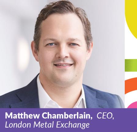 Matthew Chamberlain, CEO, LME