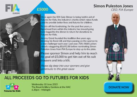 Simon's Kilt Challenge