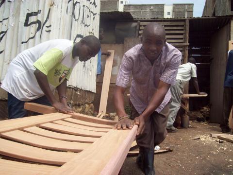 Undugu Kenya carpentry